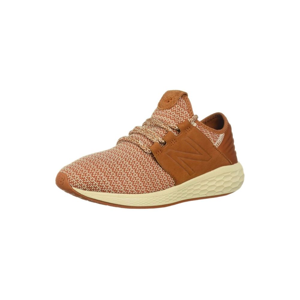 New Balance Men's Cruz v1 Retro Running Shoe Size 12 Orange Canyon Hemp Faded Bi